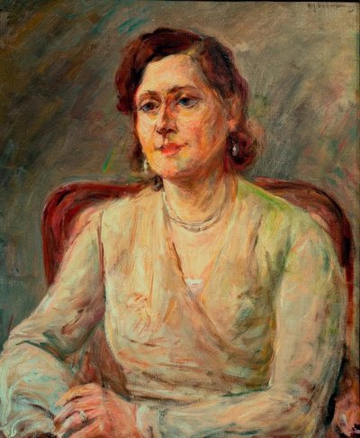 Portret Lidii Pietrowej autorstwa Max Liebermann