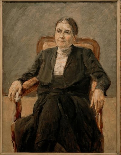 Portret Marty Liebermann autorstwa Max Liebermann