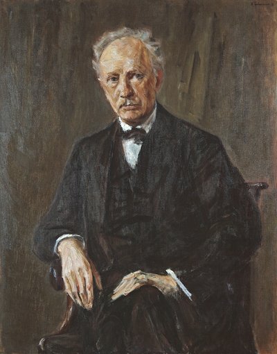 Portret Richarda Straussa autorstwa Max Liebermann