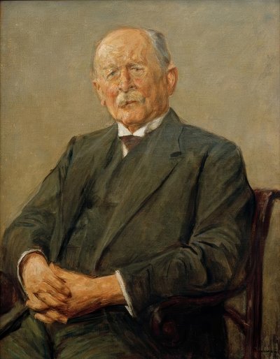 Portret dyrektora generalnego Gerstenberg autorstwa Max Liebermann