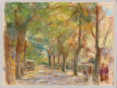 Ulica Colomierstraße koło Wannsee autorstwa Max Liebermann