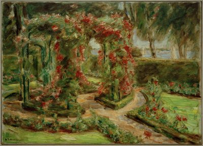 Ogród różany w Wannsee autorstwa Max Liebermann