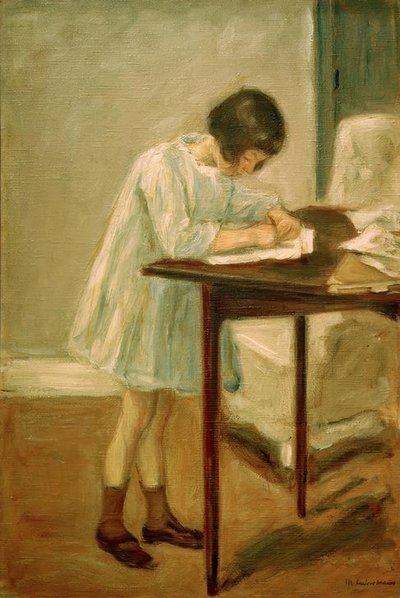 Pisanie wnuczki autorstwa Max Liebermann