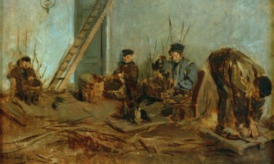Tkacze koszy autorstwa Max Liebermann