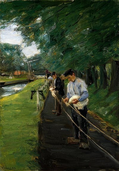 Kolejka linowa w Edam. 1904 autorstwa Max Liebermann
