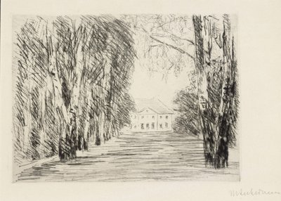 Dom nad jeziorem Wannsee autorstwa Max Liebermann