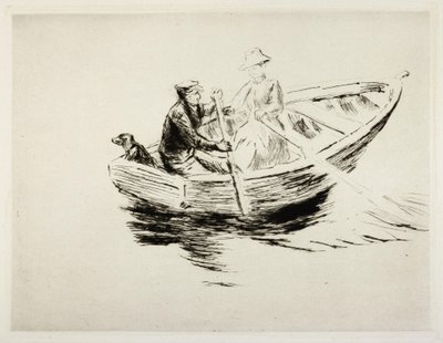 W łodzi autorstwa Max Liebermann