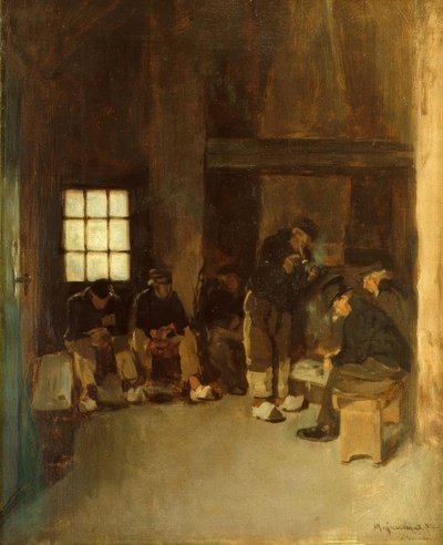 W pokoju pilota autorstwa Max Liebermann