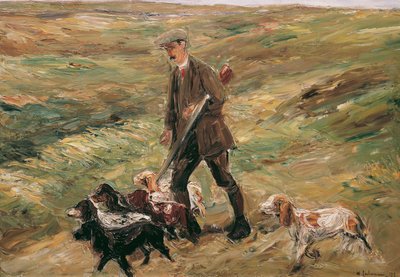 Łowcy na wydmach autorstwa Max Liebermann