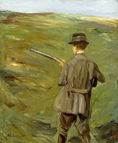 Łowca na wydmach autorstwa Max Liebermann