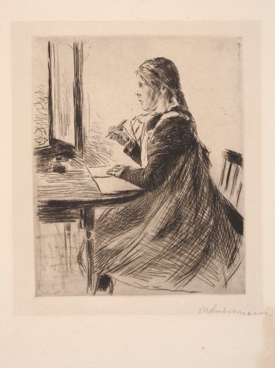 Portret dziecka, portret małej córki tajnego radcy Bodego, Marie autorstwa Max Liebermann