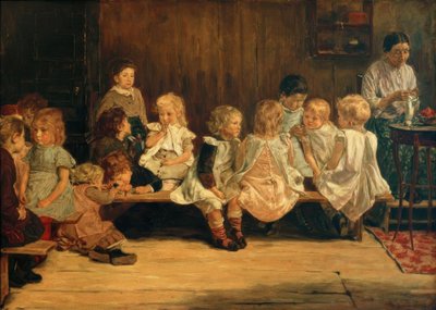 Szkoła dla wnuków w Amsterdamie autorstwa Max Liebermann