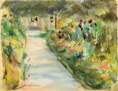 M. Liebermann, Kwitnący Ogród autorstwa Max Liebermann