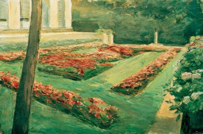 M. Liebermann, taras kwiatowy Wannsee autorstwa Max Liebermann