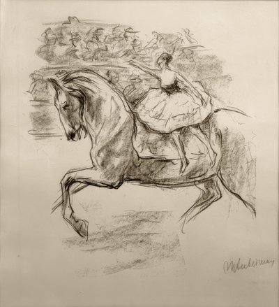 M. Liebermann, jeździec cyrkowy autorstwa Max Liebermann