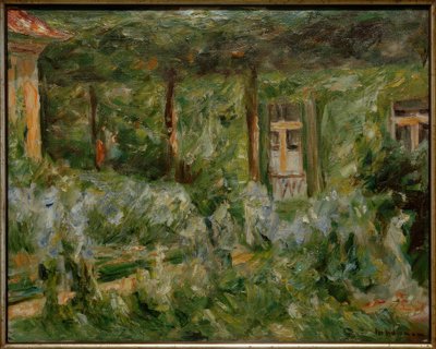 M.Liebermann, domek ogrodowy na wschód (?) autorstwa Max Liebermann
