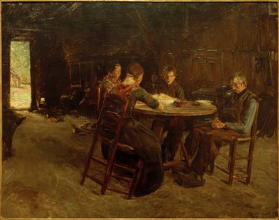 Wschodniofryzyjscy rolnicy z łaski autorstwa Max Liebermann