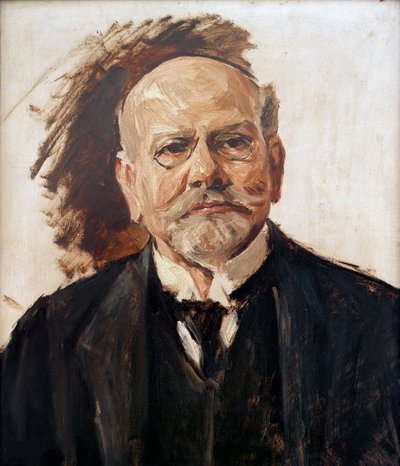 Portret Emila Moritza Rathenaua 1838-1915, 1907. autorstwa Max Liebermann