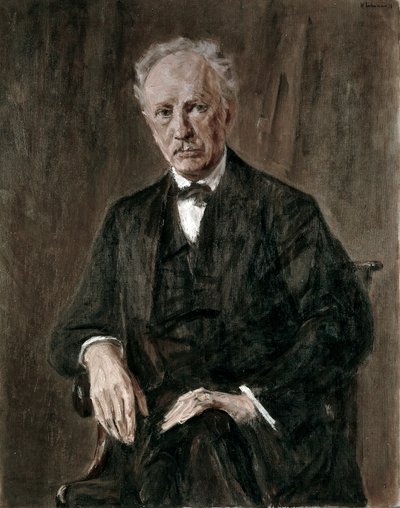 Portret Richarda Georga Straussa autorstwa Max Liebermann