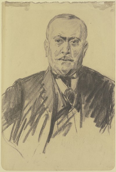Portret mężczyzny autorstwa Max Liebermann