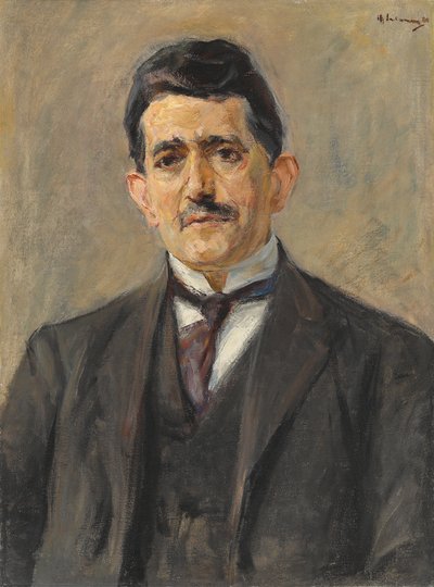 Portret wydawcy Bruno Cassirera, 1921 autorstwa Max Liebermann