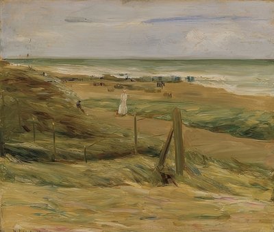 Promenada na wydmach w pobliżu Noordwijk. 1908 autorstwa Max Liebermann