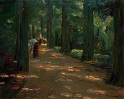 Cienista aleja autorstwa Max Liebermann