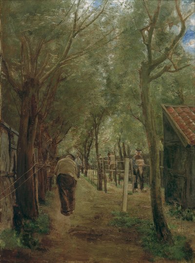 Kolejka linowa autorstwa Max Liebermann