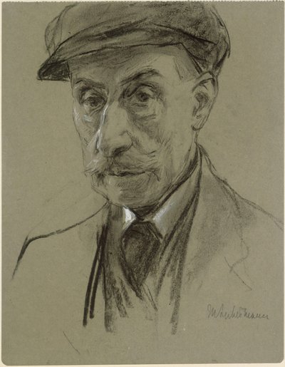 Autoportret w czapce autorstwa Max Liebermann