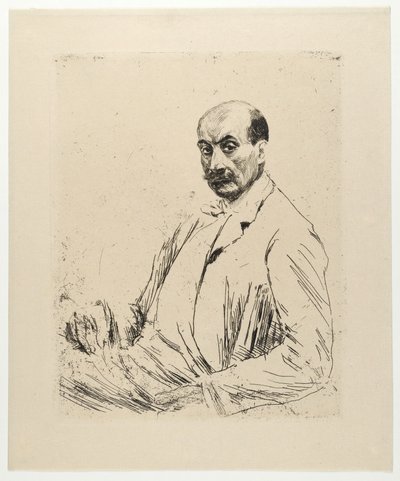 Autoportret autorstwa Max Liebermann