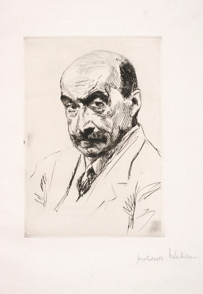 Autoportret autorstwa Max Liebermann