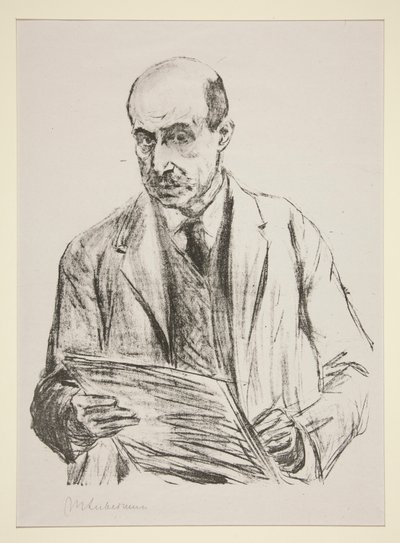 Autoportret autorstwa Max Liebermann