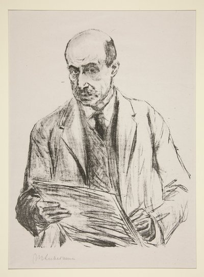Autoportret autorstwa Max Liebermann