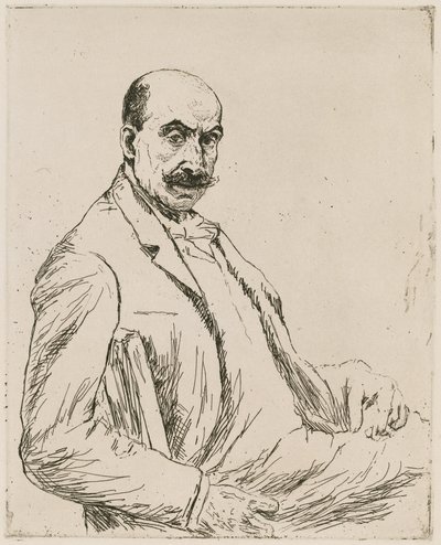 Autoportret, 1906. autorstwa Max Liebermann