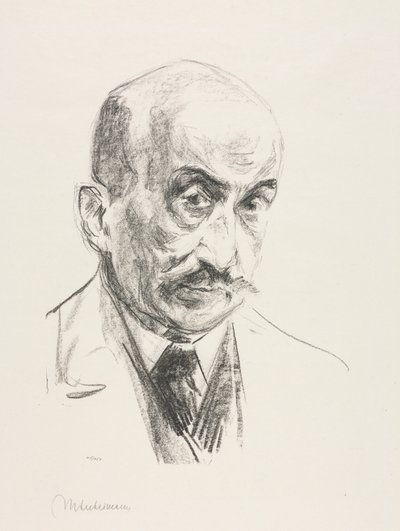 Autoportret, 1921. autorstwa Max Liebermann