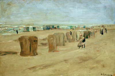 Zdjęcie plaży w Noordwijk autorstwa Max Liebermann