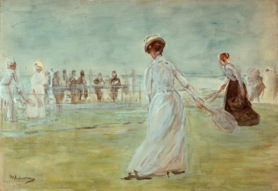 Tenisista autorstwa Max Liebermann
