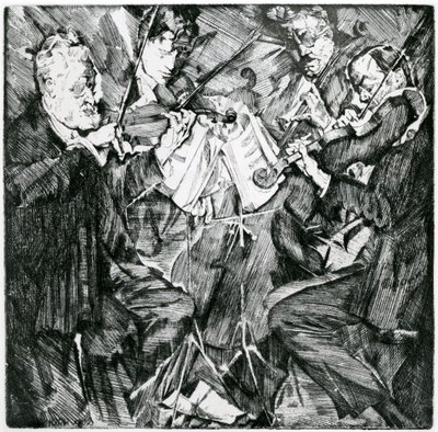 Rose String Quartet autorstwa Max Oppenheimer