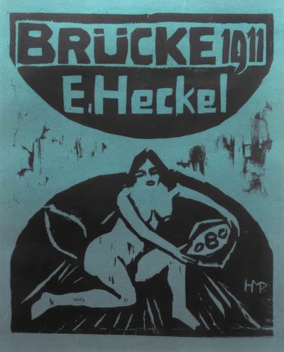 6. Rocznik K.G. Brücke za rok 1911 dla Heckela autorstwa Max Pechstein