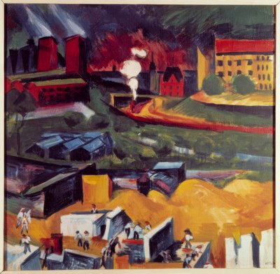 Widok na Schmargendorf autorstwa Max Pechstein