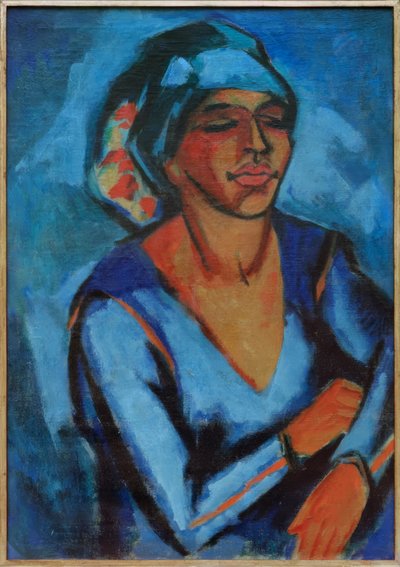 Portret Lotte Pechstein autorstwa Max Pechstein