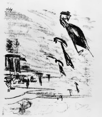 Łodzie na zalewie autorstwa Max Pechstein