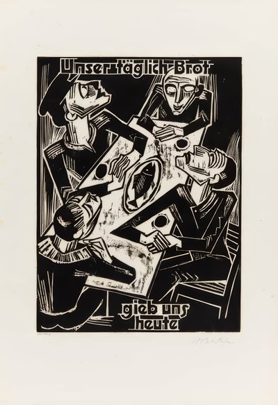 „Modlitwa Pańska” autorstwa Max Pechstein