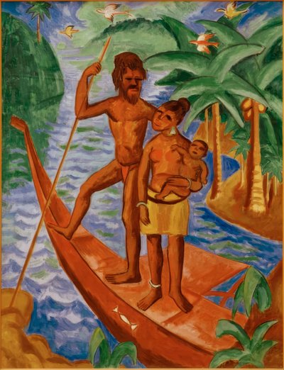 Małżeństwo na Palau autorstwa Max Pechstein