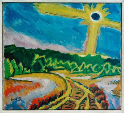 wschód słońca autorstwa Max Pechstein