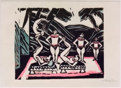 scena estradowa autorstwa Max Pechstein