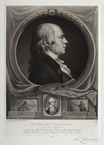 Edward Savage autorstwa Max Rosenthal