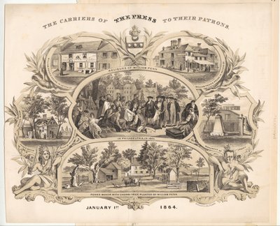 Relikty Williama Penna w Filadelfii autorstwa Max Rosenthal