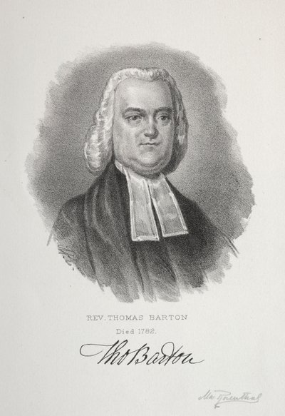 Ks. Thomas Barton autorstwa Max Rosenthal
