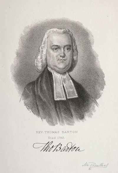 Wielebny Thomas Barton. autorstwa Max Rosenthal